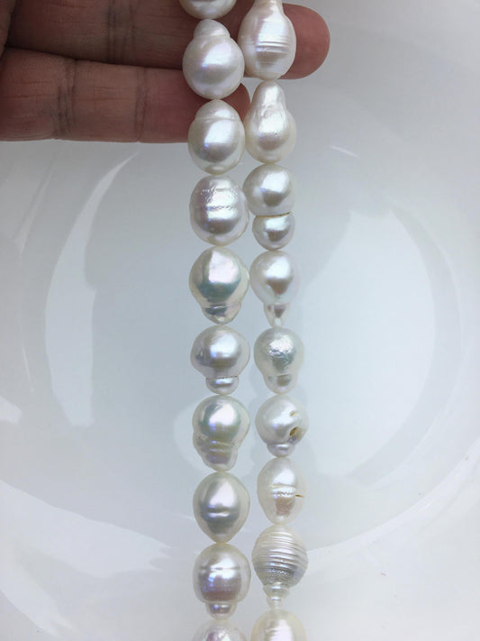 AA+ 11-13mm white drop Edison Freshwater Pearl,ED12-2A-5-3