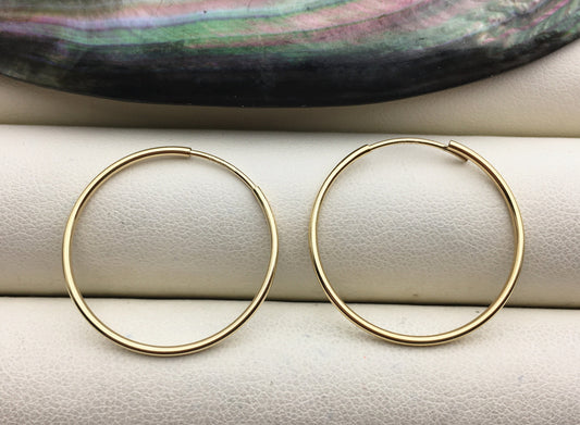 1 pair 24mm 14k goldfilled ear hook with loop,hooks findings , DIY earrings jewelry,AGF-ER-002