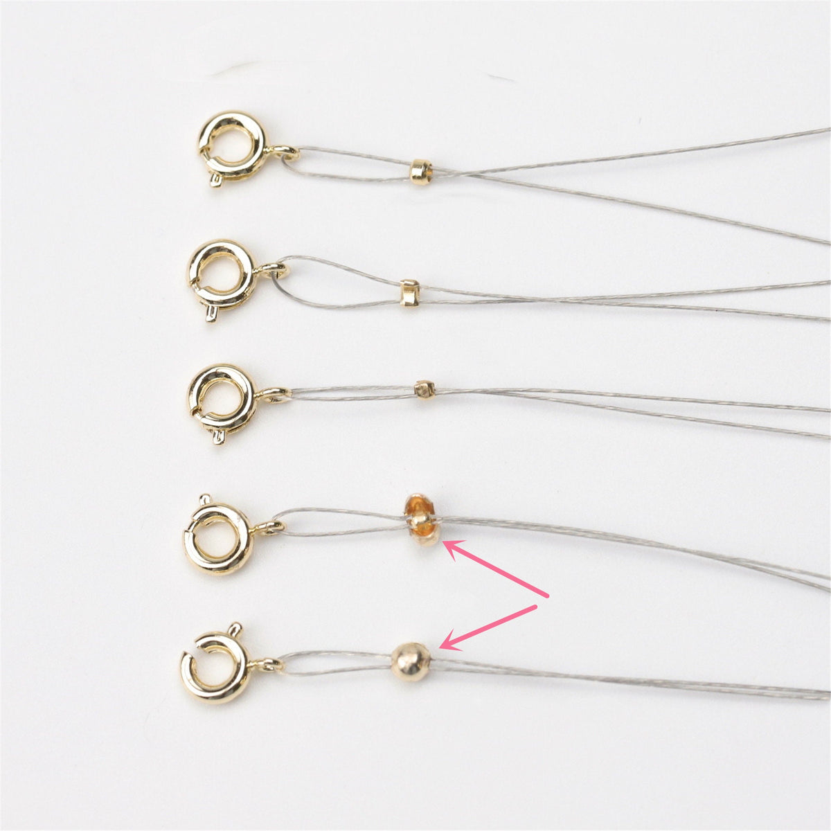50pcs 3mm Yellow/Silver Gold Plated Moon Open Mouth Neckalce End,high quality 18k solid gold plated,AAL-003-17