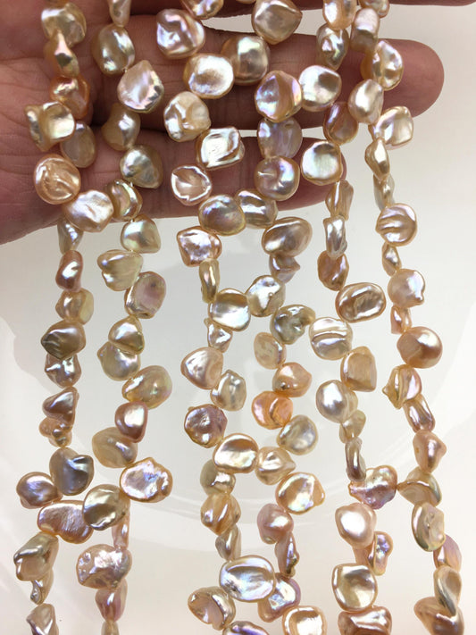 AAA+ 8-9mm Natural Purple Keshi Freshwater Pearls,keshi pearl strands,ZS-129-22