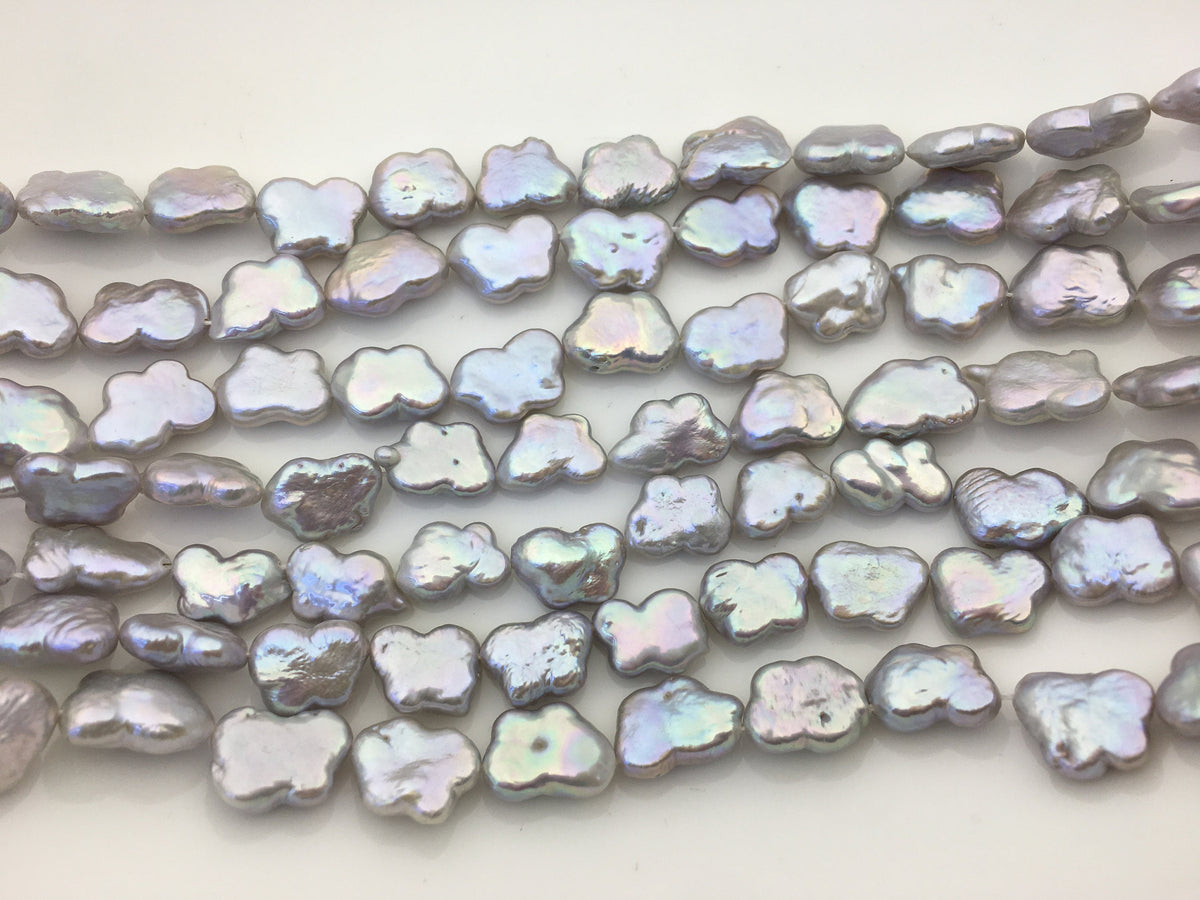 AAA 10-11mm Gray Butterfly Pearl,Freshwater pearl Butterfly, for your design,Cultured Pearls Maggie Designs,ZS-119-17