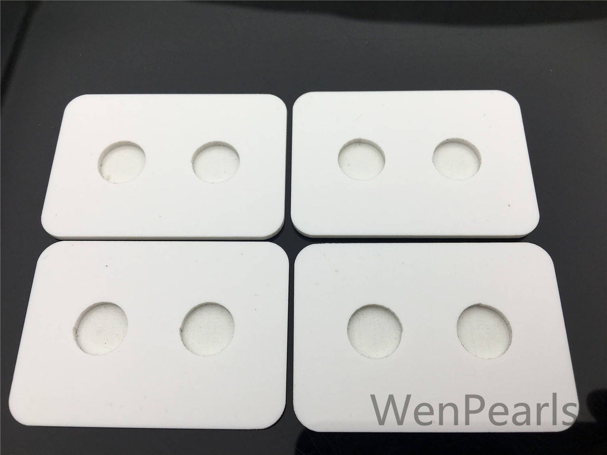 AAA Pearl Matching Cards, Single Pearl Card, White Acrylic matching card, A-OTH-007