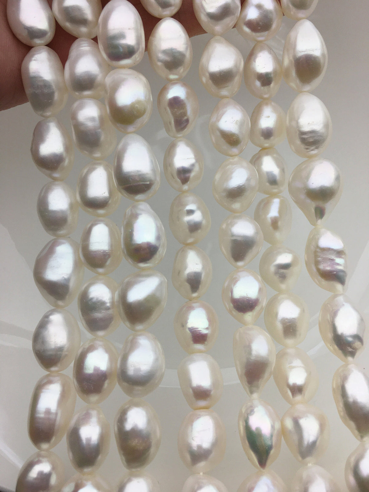 AAA 11.5-12.5mm Big white nugget freshwater pearls, Cultured pearl, diy pearl beads, Mother of Groom Maid of Honor Bridesmaid, LM12-3A-2