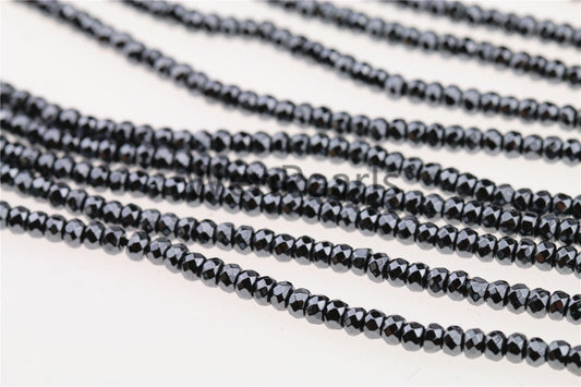 Hematite,2x3mm Rondelle Beads,AAA, 180pcs,15.5 inches,G50-B23-001