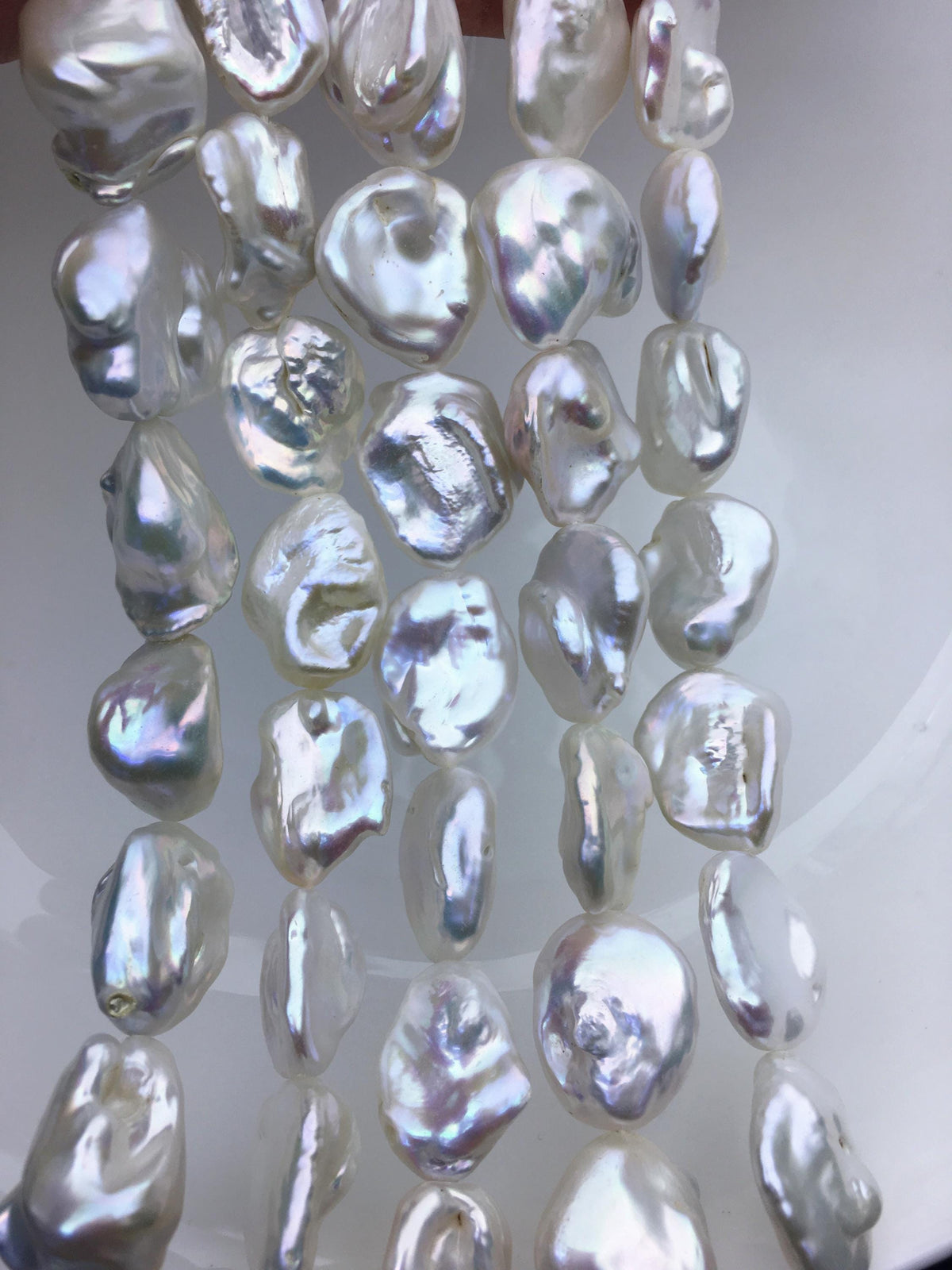 AA+ 14-16mm white keshi Freshwater Pearl,DIY Loose Freshwater Pearl,wholesale price,china wholesale pearl,ZS-200-105