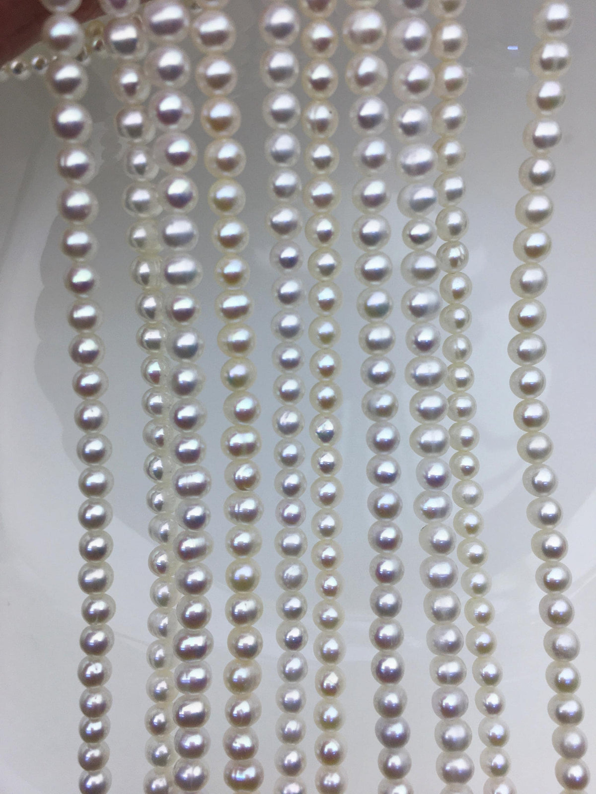 AA+ 4-4.5mm white potato freshwater pearls,seed freshwater pearl,CR4-2A-5