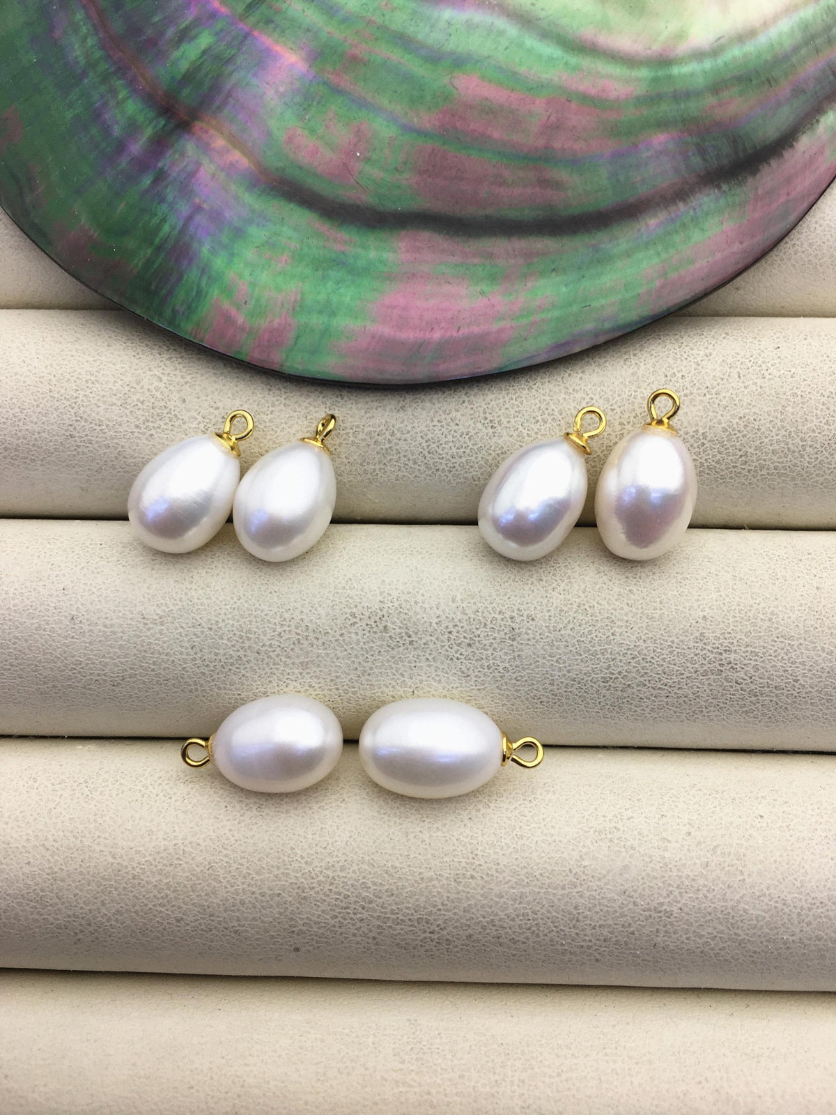 AAA 8.5-9x11.5-12.5mm white long rice pearl dangle earrings,S925 Sterling Silver pearl earrings,pearl for women,SE3-T6