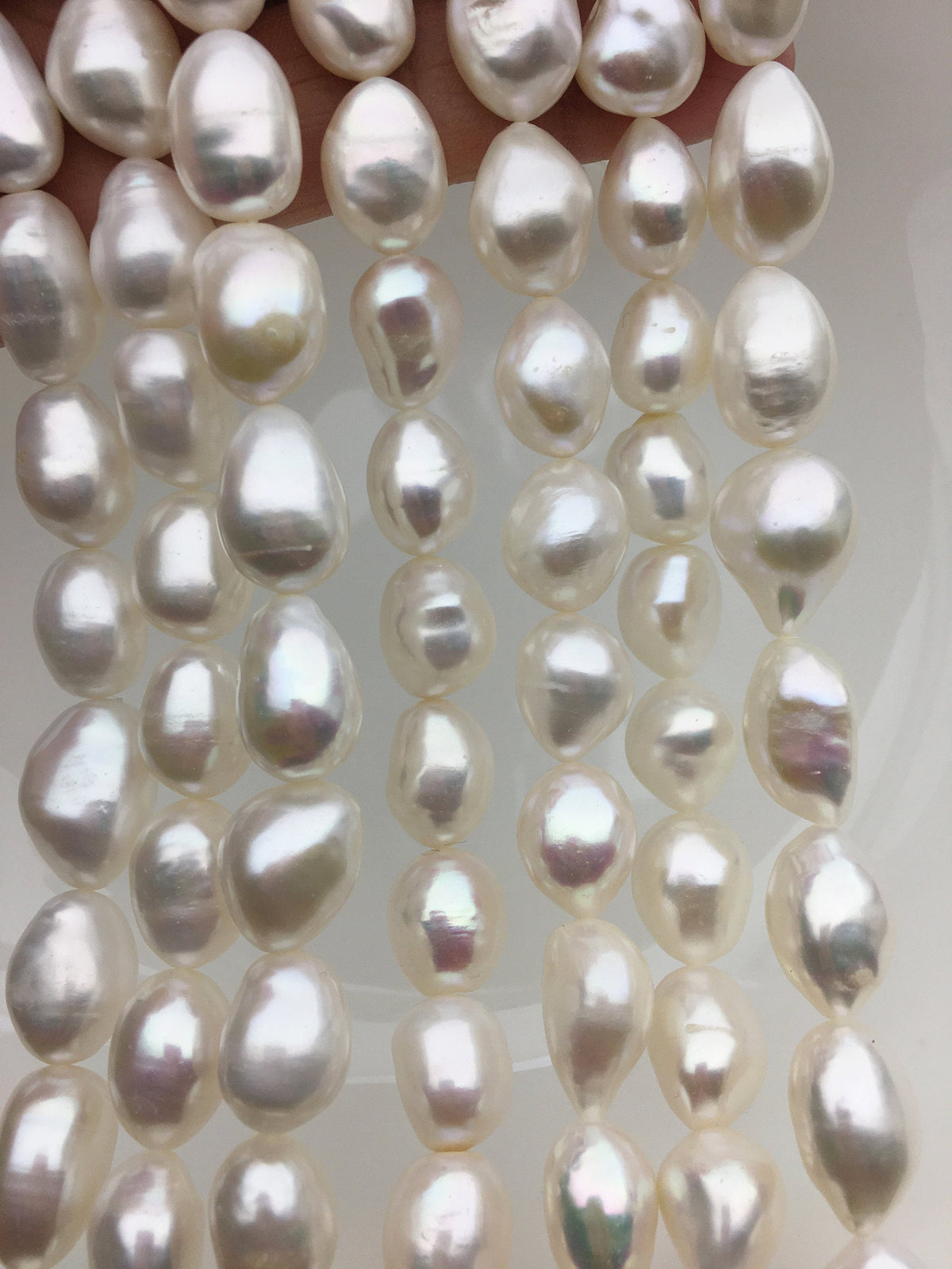 AAA 11.5-12.5mm Big white nugget freshwater pearls, Cultured pearl, diy pearl beads, Mother of Groom Maid of Honor Bridesmaid, LM12-3A-2