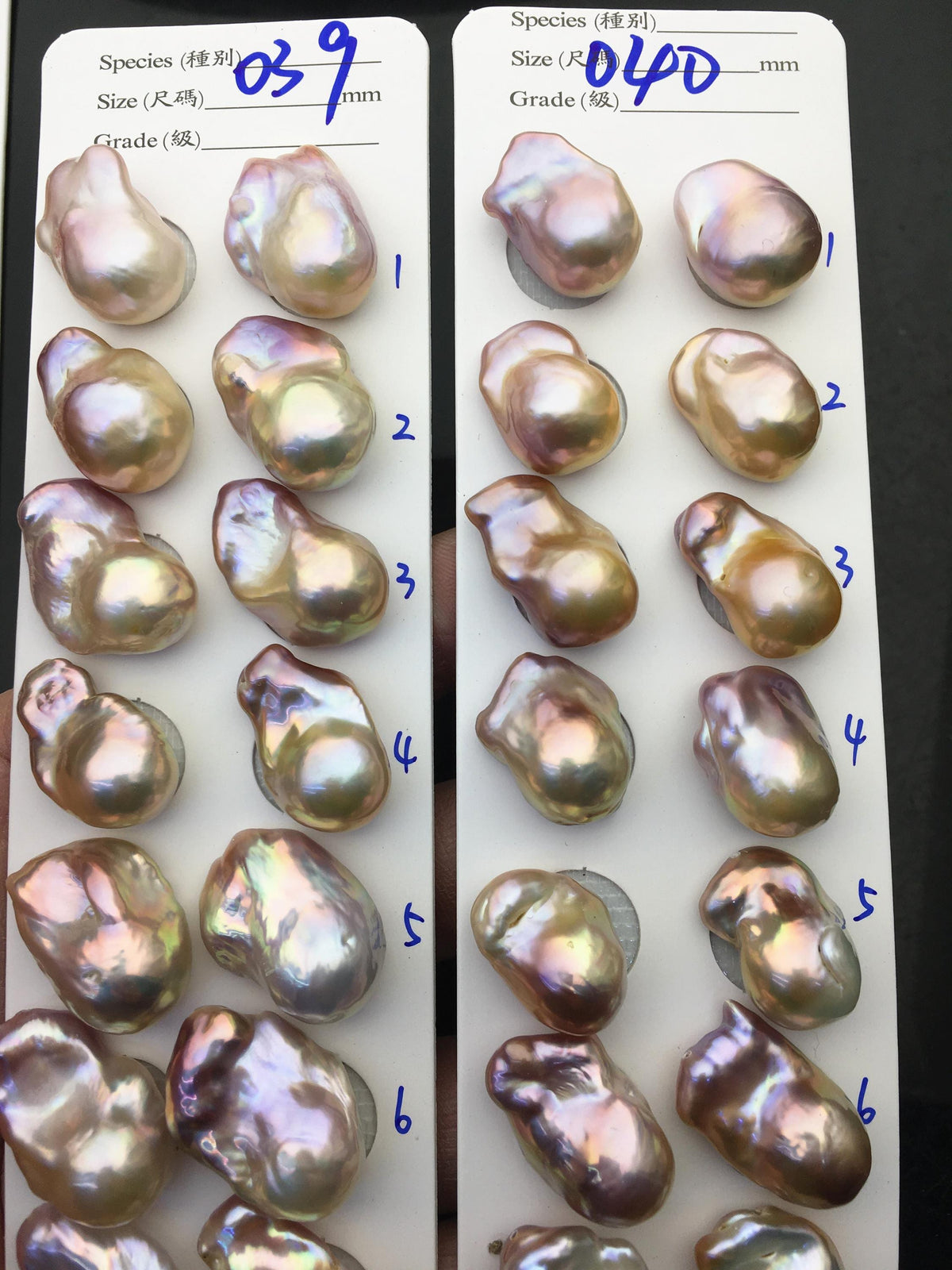 1 pair AAA 13-15mm Purple Rainbow Flame ball Pearl Pairs - large Baroque freshwater pearl pairs, Fire Ball Pearl, FL15-3A-8-8