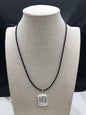 White Big Baroque Pearl necklace,Pearl Leather Necklace,White Freshwater pearl,Black Leather Pearl necklace,Le1-098