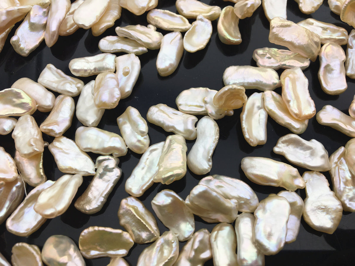 AAA 10-12x22-25mm Pink Keshi Pearls,high luster,good quality,wholesale price,baroque pearl,keshi pearl strands,ZS-129-53