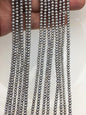 AAA 3-3.5mm Gray tiny button freshwater pearls,Rondelle pearl Beads,SM3-3A-32