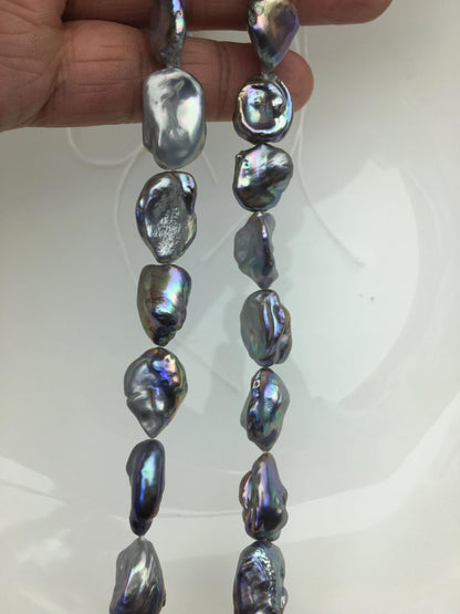 AA+ 11-13mm Gray keshi Freshwater Pearl,DIY Loose Freshwater Pearl,ZS-200-5