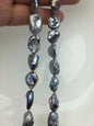 AA+ 11-13mm Gray keshi Freshwater Pearl,DIY Loose Freshwater Pearl,ZS-200-5