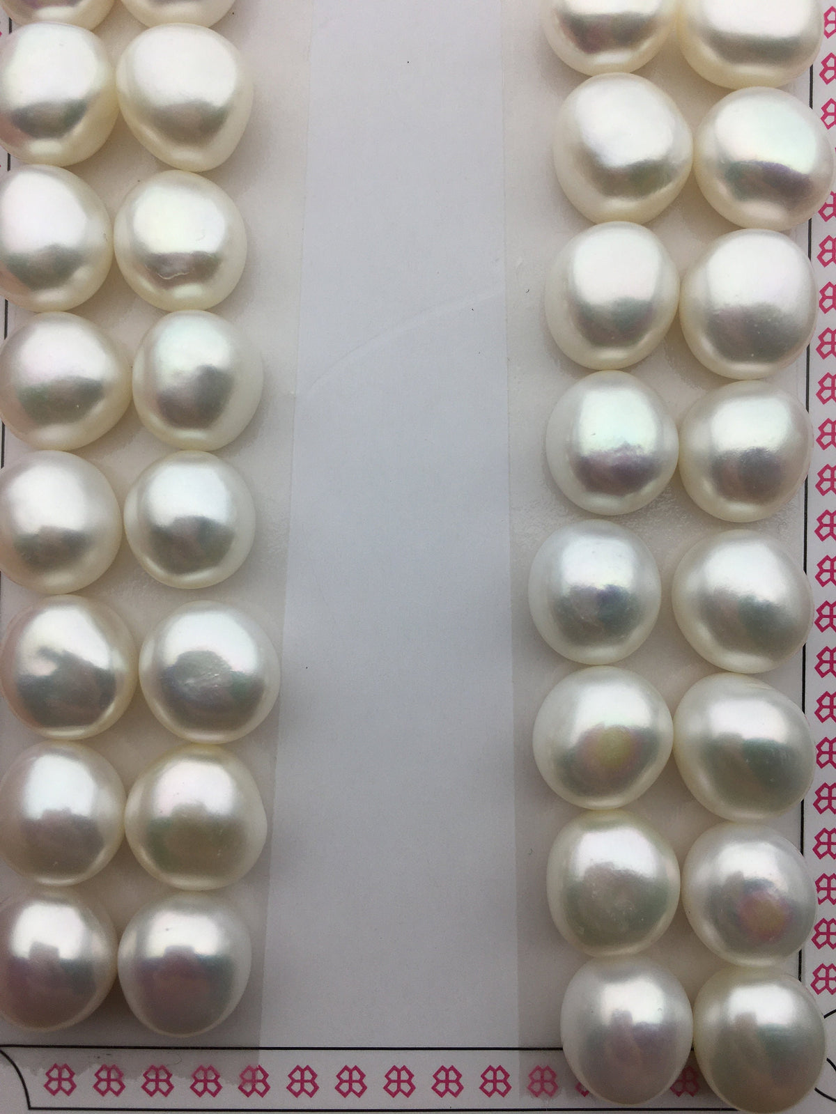 Rare!AAA 10.5-11mm White baroque button freshwater pearls,white nugget pearl pairs,pearl earring,pearl stud,BTN10-3A-2