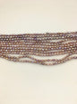 AAA 2.5-3.1mm purple nugget seed pearls, irregular nugget freshwater pearl strand, cheap price, pearl factory china, LM2-3A-21