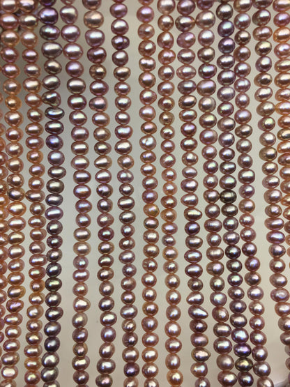 AA+ 3.5-4mm purple potato pearls,seed freshwater pearl,small size pearl,for pearl necklace,CR3-T5