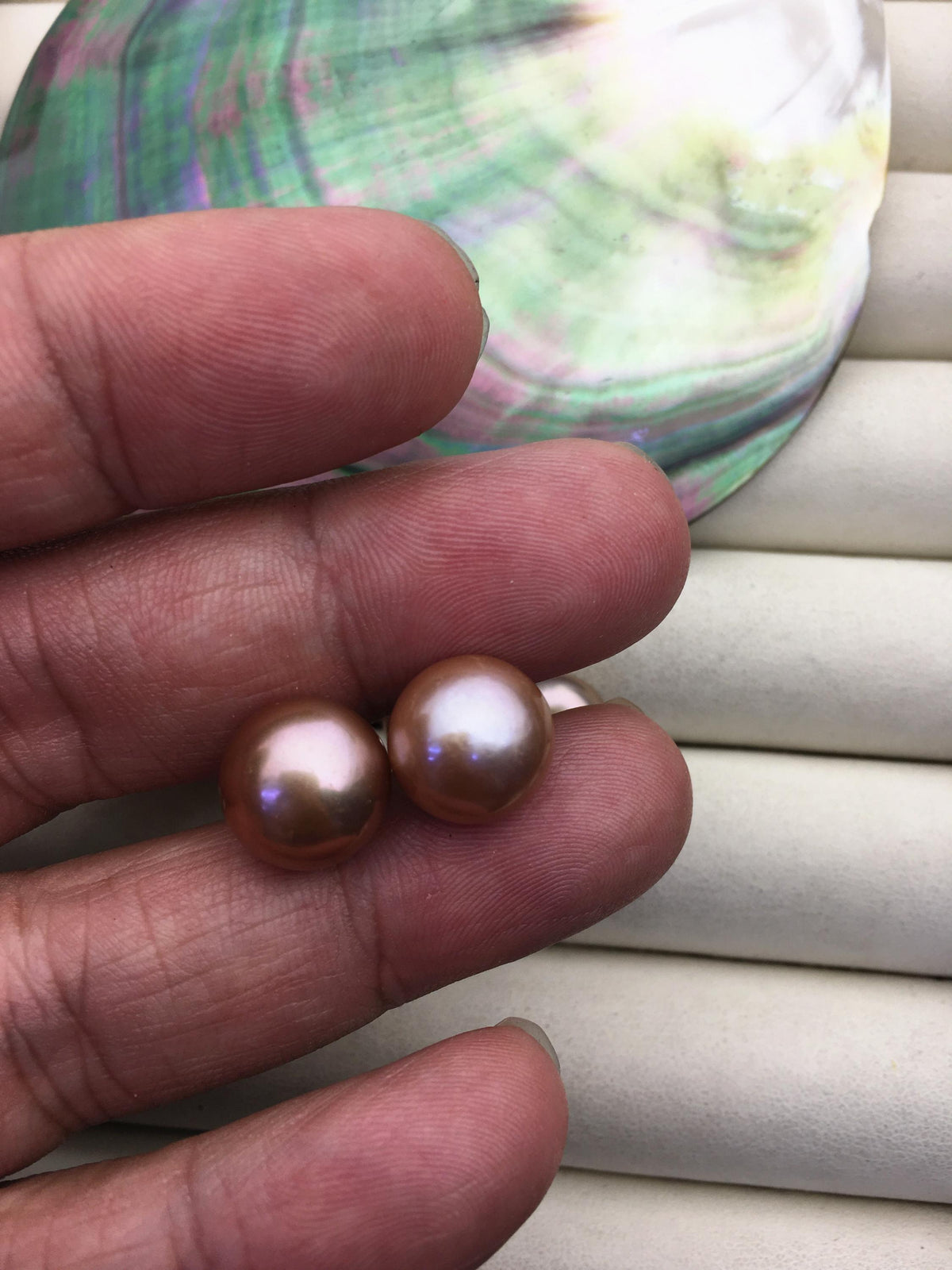 1 pair AAA 11-12mm purple button round edison pearl stud earrings,S925 Sterling Silver stud earrings,SE3-T9-70