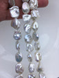 AA+ 14-17mm white thick keshi Freshwater Pearl, DIY Loose Freshwater Pearl, wholesale price, china wholesale pearl, ZS-200-104