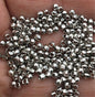 High Quality!100pcs 2.5mm/3mm Silver Color Plated Faced Round Beads,AAL-014
