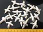10pcs AAA 15-20mm Freshwater Pearl Loose Pearl Bead White Cross Pearl Loose Bead,no hole,ZS-100-5