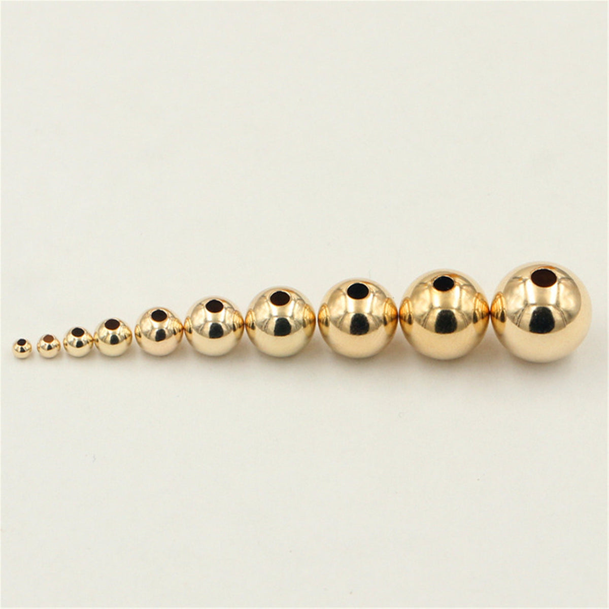 30pcs 14k goldfilled 2mm 3mm Round Beads,14k GF Spacer Beads,AGF-OTH-006