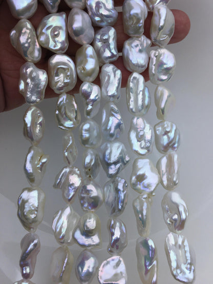 AA+ 10-13mm white thick long keshi Freshwater Pearl, DIY Loose Freshwater Pearl, wholesale price, china wholesale pearl, ZS-200-97