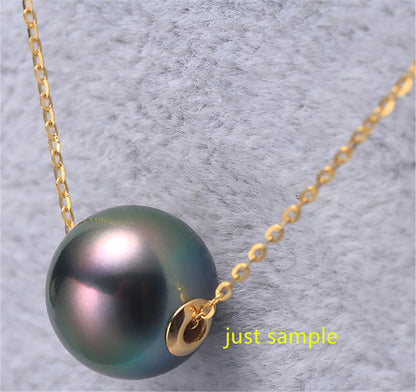 18K White/Yellow/Rose Gold 3.5mm/4.5mm Bead Grommet with 1.8mm Pearl Hole,for DIY,wholesale,ASG-006-1