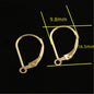 1 pair 9x16mm 14k goldfilled French Earrings, DIY earrings jewelry,AGF-ER-001