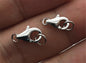 5pcs Sterling Silver Lobster Clasps, 925 Silver Lobster Clasps, Lobster Claw Clasps, Sterling Lobster Clasp, WHOLESALE, ASL-CL-018