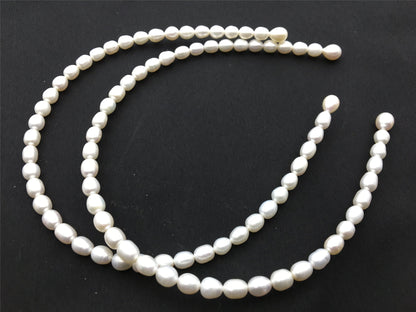 AAA White/Mixed Color Freshwater Pearl Bridal Headband | B8-023