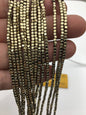 Hematite,Brown 2mmx2mm cube square Beads,AAA, 15.5 inches,G50-CU22-003
