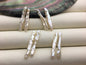 2 pairs AA+ 3-5x25-30mm white Toothpick pearls Pair, for make dangle earrings, baroque pearl, loose pearl beads, ZS-127-62-43