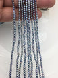 AAA 2.5-3mm black blue seed potato freshwater pearls, seed pearl, small size pearls bead wholesale, CR2-3A-5