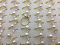 6pcs Gold Open AAA white pearl ring, inexpensive engagement rings, fashion rings, fake diamond rings real pearls, inexpensive ring, R1-088-6