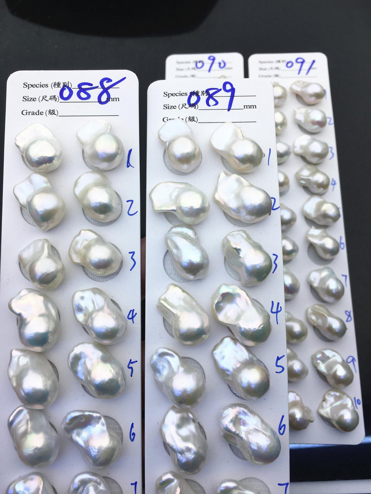 1 pair AAA 12-16x18-24mm White Flameball Pearl Pairs,Baroque Cultured Freshwater Pearl,flameball pearls,FL15-3A-8-49
