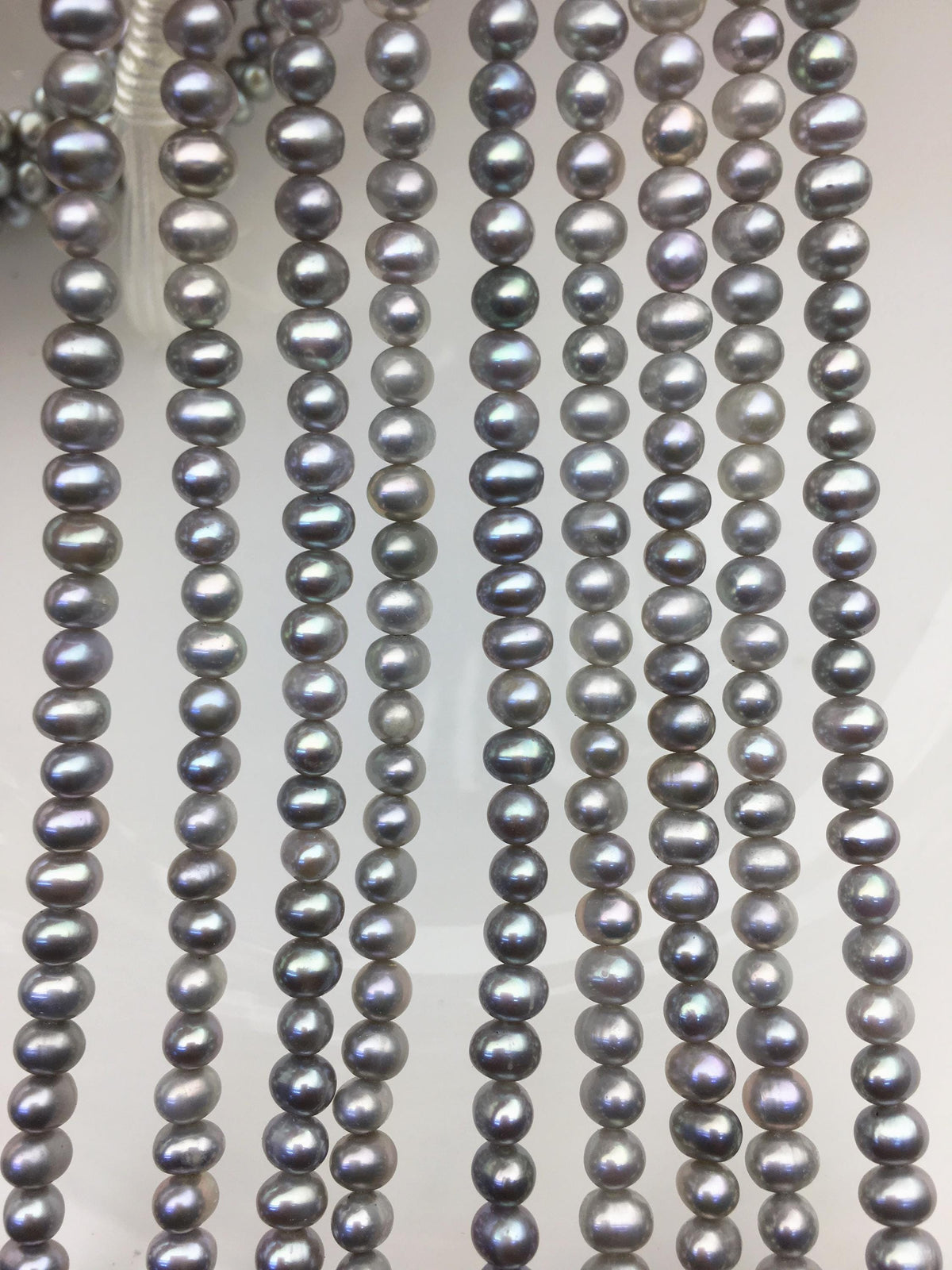 AA+ 4.5-5mm gray potato pearls,seed freshwater pearl,CR4-T1