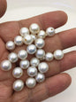 20pcs AAA/AA+ 9-10mm white round freshwater pearls,2.2mm large hole,RP9-T1