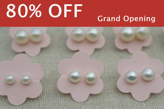 WHOLESALE, 2USD, 10 pairs, FreshWater pearl button round stud earrings, Sterling Silver, white Pearl studs, aaa pearl, white earrings, SE1-008