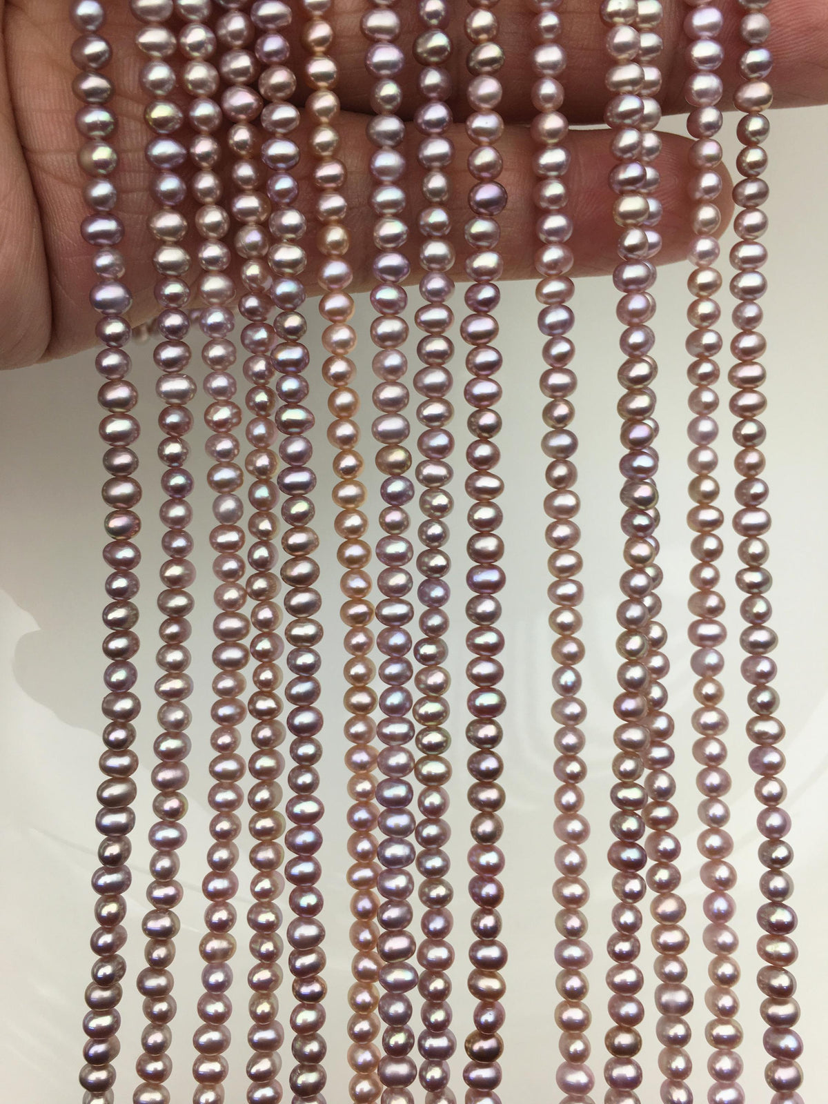 AAA 3-3.5mm purple potato freshwater pearls,seed lavender pearl,diy pearl,CR3-3A-3