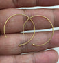 1 pair 0.62x26mm 14k goldfilled ear hook with loop,hooks findings , DIY earrings jewelry,AGF-ER-004