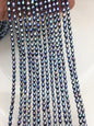 AAA 2.8-3mm deep blue rainbow rice pearls, oval loose pearl beads, diy pearl, genuine pearl, Cultured pearl, diy pearl beads, LR2-3A-25