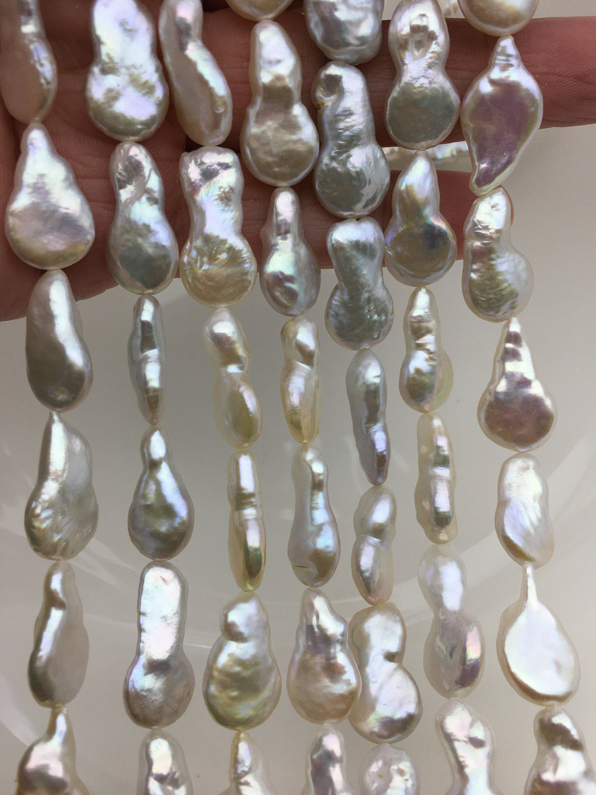 AAA 11-13mm White Long tail Drop Coin freshwater pearls,diy bead,flat round pearl bead,COIN12-3A-3-14
