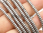 Hematite silver Gray,2mmx4mm Rondelle Beads,AAA, 190 beads,15.5 inches,G50-B24-001
