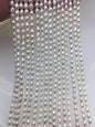 AAA- 3-3.5x4-5.5mm white rice pearls, full strand, oval loose pearl beads, diy pearl, genuine pearl, Cultured pearl, diy pearl beads, LR3-2A-1