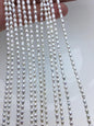 High Luster! 2 strands AA+ 3-3.5mm white circle rice freshwater pearls, Cultured white rice freshwater pearls beads strand, LR3-2A-3