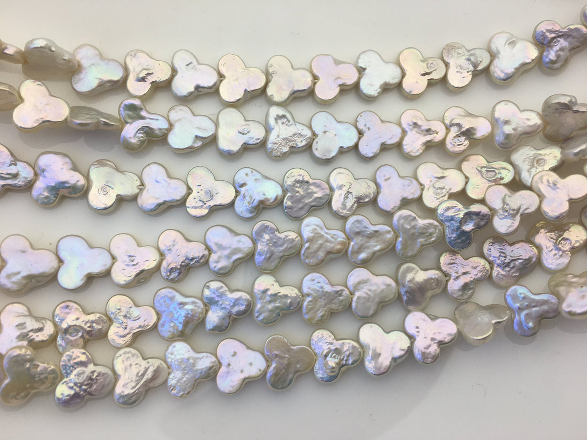 AA+ 11-12mm White baroque Freshwater Pearls , for your design,ZS-T19