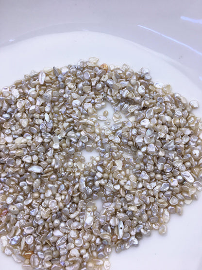 90grams AA 3-5mm keshi freshwater pearls,mix hole,ZS-127-T1