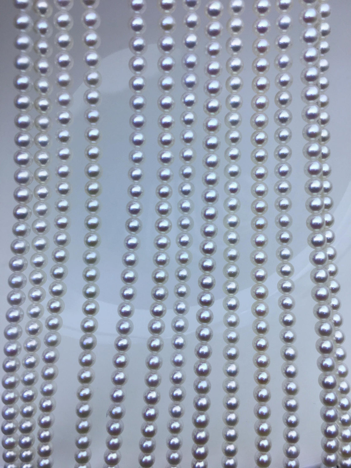 AAA 3.5-4mm white round freshwater pearls, seed pearl, white pearl, full strand, round pearl strands, pearl wholesale, RP3-3AY-GJ-6