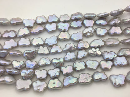 AAA 10-11mm Gray Butterfly Pearl,Freshwater pearl Butterfly, for your design,Cultured Pearls Maggie Designs,ZS-119-17